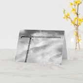 De artistieke Zwart-witte Foto van de Kraan van de Kaart (Gele Bloem)