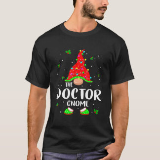 De Arts Gnome kerstpajama-wedstrijd T-shirt