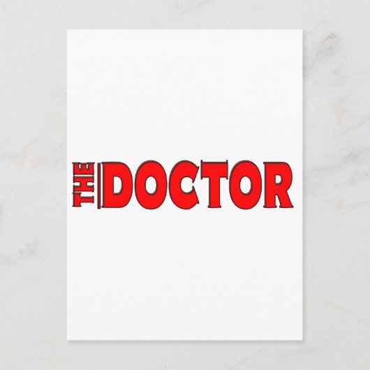 DE ARTS - GOED HET? BRIEFKAART (Voorkant)