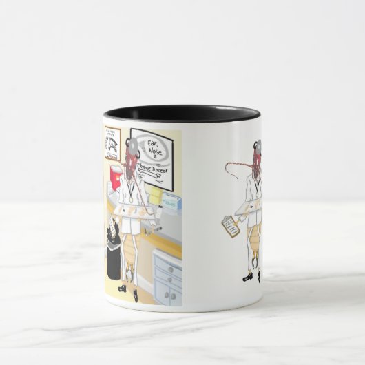 De arts in het voorjaar mok (Midden)