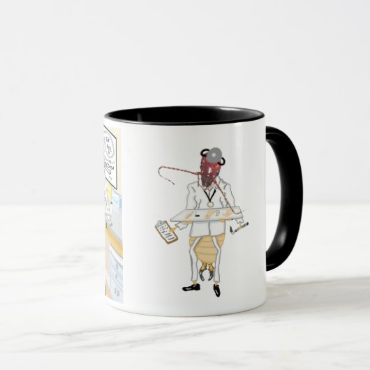 De arts in het voorjaar mok (Voorkant rechts)