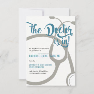 De arts is aankondiging