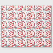 De arts kan cadeaupapier (Vlak)