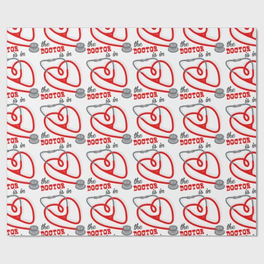 De arts kan cadeaupapier (Vlak)