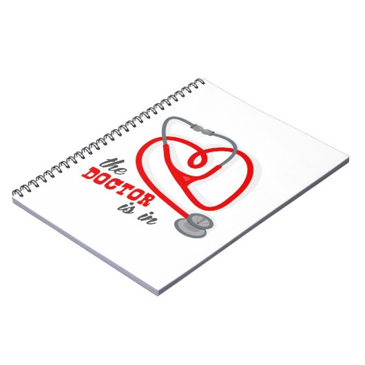 De arts kan notitieboek (Linkerzijde)