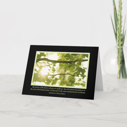 De arts van de Toekomstige Kaart (Voorkant)