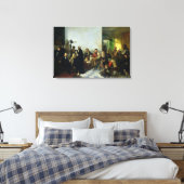 De Arts voor de armen Canvas Afdruk (Insitu (Slaapkamer))