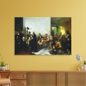 De Arts voor de armen Canvas Afdruk (Insitu (Woonkamer))
