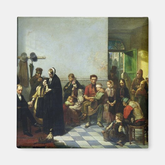 De Arts voor de armen Magneet (Voorkant)