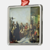 De Arts voor de armen Metalen Ornament (Links)