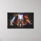 De Arzookiaanse prinses van de vier gloeilampen Canvas Afdruk (Voorkant)