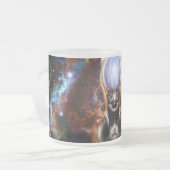 De Arzookiaanse prinses van de vier gloeilampen Matglas Koffiemok (Voorkant links)