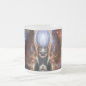 De Arzookiaanse prinses van de vier gloeilampen Matglas Koffiemok (Center)