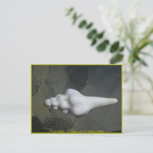 De As Shell van Maui, Briefkaart (Staand voorkant)