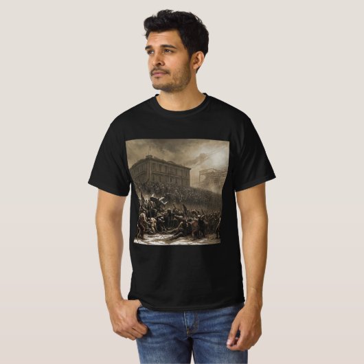 De as van een dode wereld t-shirt (Voorkant volledig)