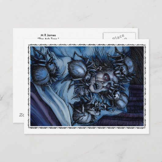 De asboom briefkaart (Voorkant / Achterkant)