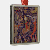 De Ascension van de profeet Mohammed, Perzisch Metalen Ornament (Rechts)