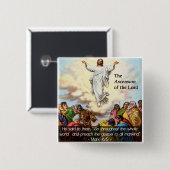 De Ascension van onze Lord Button (Voorkant /achterkant)