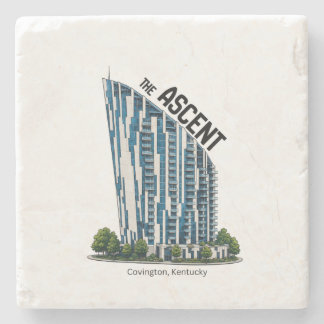 De Ascent Coasters in Covington Kentucky Stenen Onderzetter
