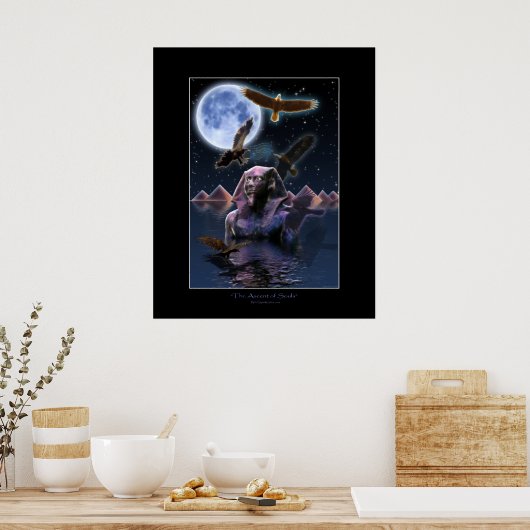 DE ASCENT VAN ZULLEN Art Poster (Keuken)