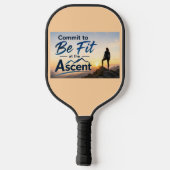 De Ascent Wear - Pickle Ball Paddle (Achterkant)