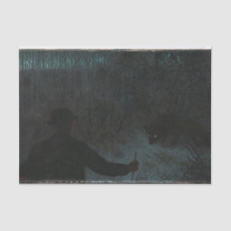 De Ash Lad en de Wolf Tissuepapier