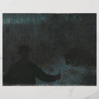 De Ash Lad en het Wolf Scrapbook Papier