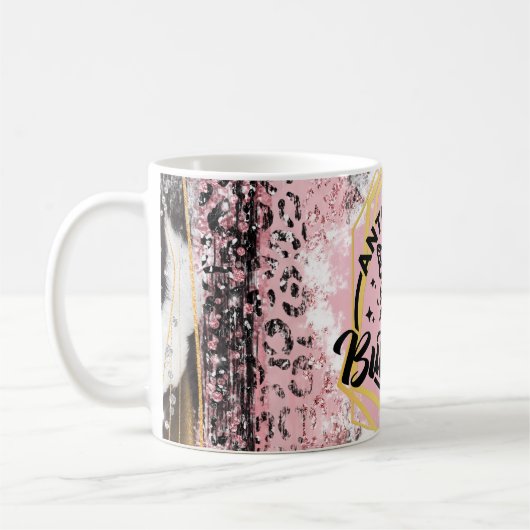 De asociale vlinder keramische Mok (Links)