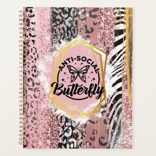 De asociale vlinderplanner planner (Voorkant)