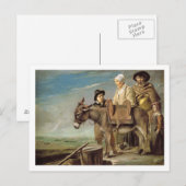 De Ass (olie op canvas) Briefkaart (Voorkant / Achterkant)