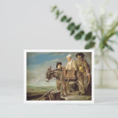 De Ass (olie op canvas) Briefkaart (Staand voorkant)