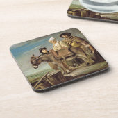 De Ass (olie op canvas) Drankjes Onderzetter (Linkerzijde)