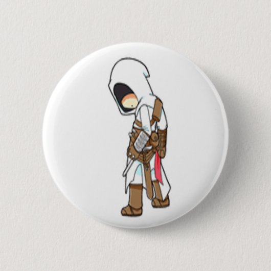 De Assassin-Button Ronde Button 5,7 Cm (Voorkant)