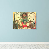 De Assemblee van Angels Canvas Afdruk (Insitu (Houten vloer))