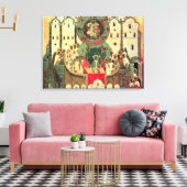 De Assemblee van Angels Canvas Afdruk (Insitu (Woonkamer))