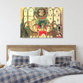 De Assemblee van Angels Canvas Afdruk (Insitu (Slaapkamer))