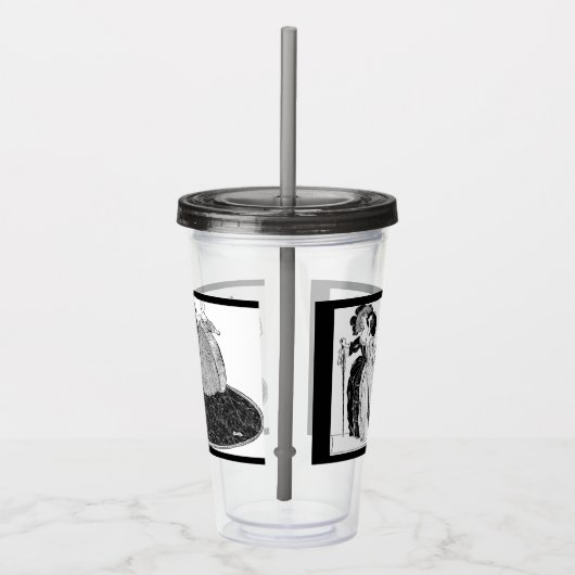 De  Assepoester van Stepsisters Charming Acryl Drinkbeker (Rechts)