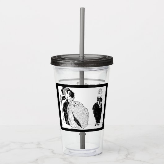 De Assepoester van Stepsisters Charming Acryl Drinkbeker (Voorkant)