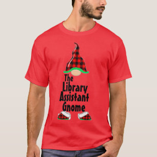 De assistent van de bibliotheek t-shirt