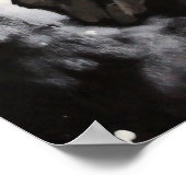 De asteroïde Oumuamua Poster (Hoek)