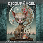 De Astral Muse Decoupage Tissuepapier