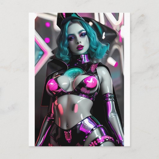 De Astro-Heks van Ceti-Alpha 4 Briefkaart (Voorkant)