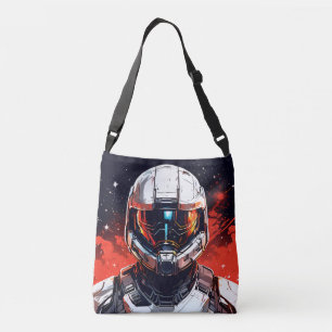 de astronaut crossbody tas