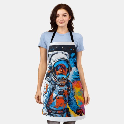 de astronaut schort (Gedragen)