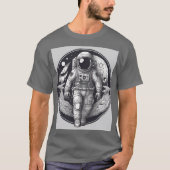 de astronaut t-shirt (Voorkant)