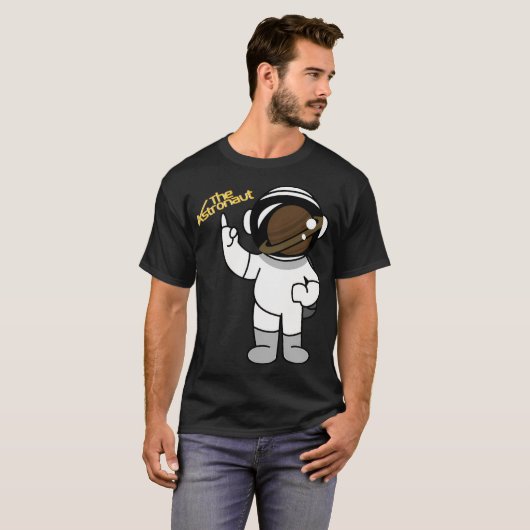 De Astronaut T-shirt (Voorkant volledig)