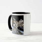 De astronauten voeren een reeks taken uit mok (Voorkant links)