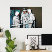 De Astronauts Apollo 1 Poster (Thuiskantoor)