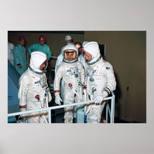De Astronauts Apollo 1 Poster (Voorkant)