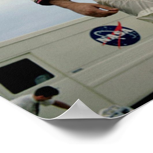 De Astronauts Apollo 1 Poster (Hoek)